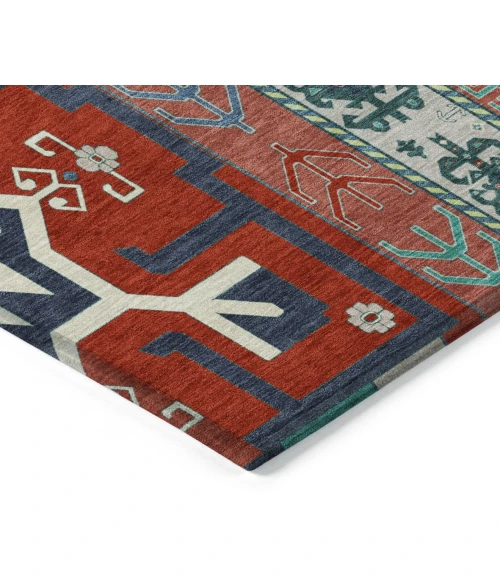 Addison Rugs Chantille Red ACN1015 9ft. x 12ft. Rect. Rug