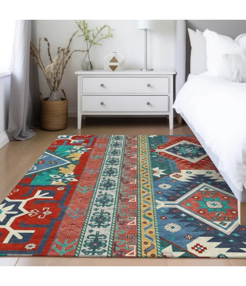 Addison Rugs Chantille Red ACN1015 9ft. x 12ft. Rect. Rug