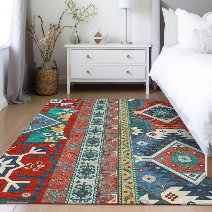 Addison Rugs Chantille Red ACN1015 8ft. x 10ft. Rect. Rug