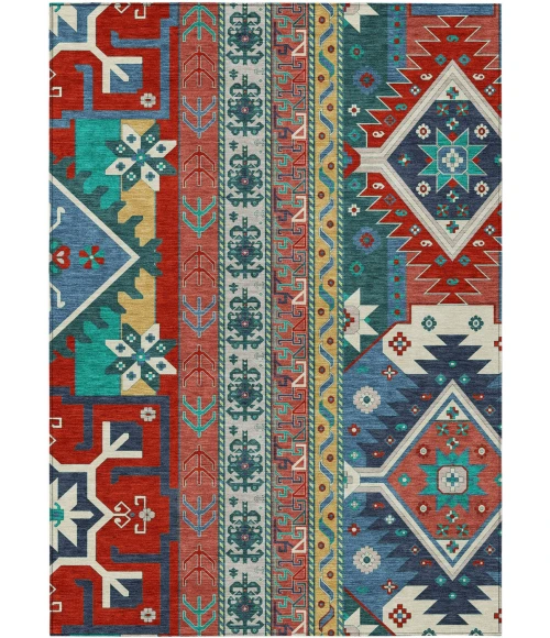 Addison Rugs Chantille Red ACN1015 9ft. x 12ft. Rect. Rug