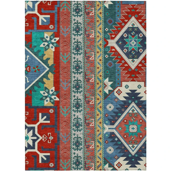 Addison Rugs Chantille Red ACN1015 8ft. x 10ft. Rect. Rug