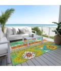 Addison Rugs Chantille Teal ACN1015 9ft. x 12ft. Rect. Rug