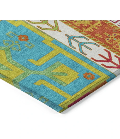 Addison Rugs Chantille Teal ACN1015 9ft. x 12ft. Rect. Rug