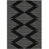 Addison Rugs Chantille Black ACN1016 5ft. x 7ft.6in. Rect. Rug