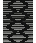 Addison Rugs Chantille Black ACN1016 5ft. x 7ft.6in. Rect. Rug