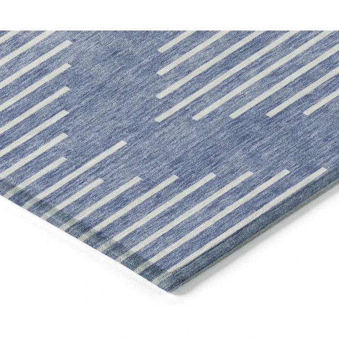 Addison Rugs Chantille Blue ACN1016 5ft. x 7ft.6in. Rect. Rug