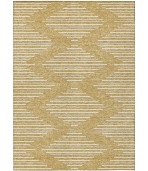 Addison Rugs Chantille Gold ACN1016 5ft. x 7ft.6in. Rect. Rug