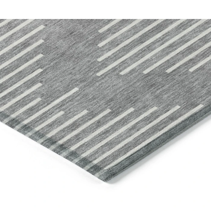 Addison Rugs Chantille Gray ACN1016 9ft. x 12ft. Rect. Rug