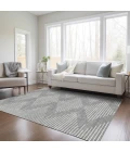 Addison Rugs Chantille Gray ACN1016 9ft. x 12ft. Rect. Rug