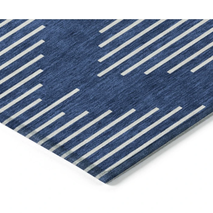 Addison Rugs Chantille Blue ACN1016 5ft. x 7ft.6in. Rect. Rug