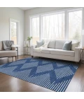 Addison Rugs Chantille Blue ACN1016 5ft. x 7ft.6in. Rect. Rug