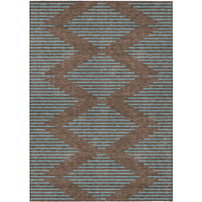 Addison Rugs Chantille Brown ACN1017 8ft. x 10ft. Rect. Rug