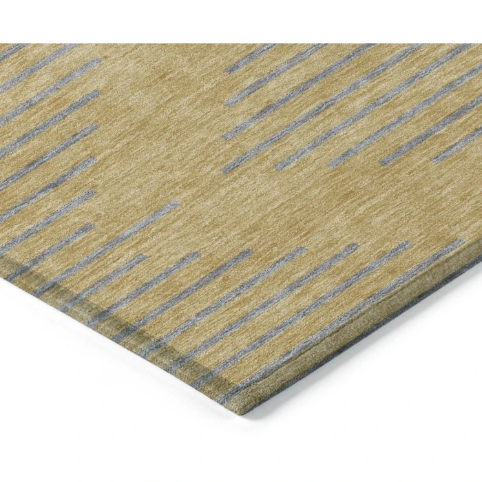 Addison Rugs Chantille Gold ACN1017 8ft. x 10ft. Rect. Rug