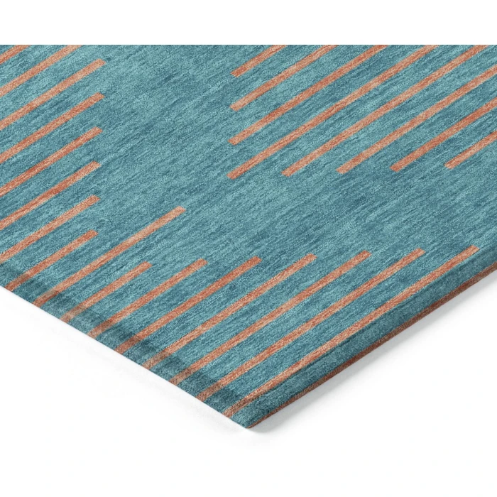 Addison Rugs Chantille Teal ACN1017 8ft. x 10ft. Rect. Rug