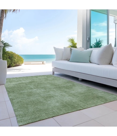 Addison Rugs Chantille Green ACN1018 5ft. x 7ft.6in. Rect. Rug