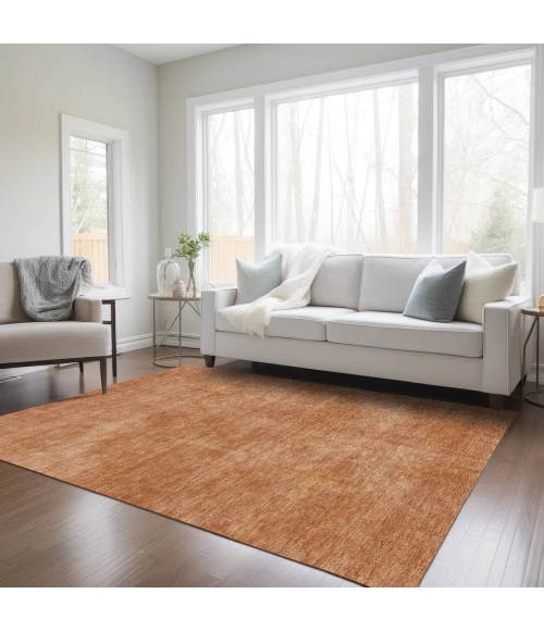 Addison Rugs Chantille Orange ACN1018 5ft. x 7ft.6in. Rect. Rug