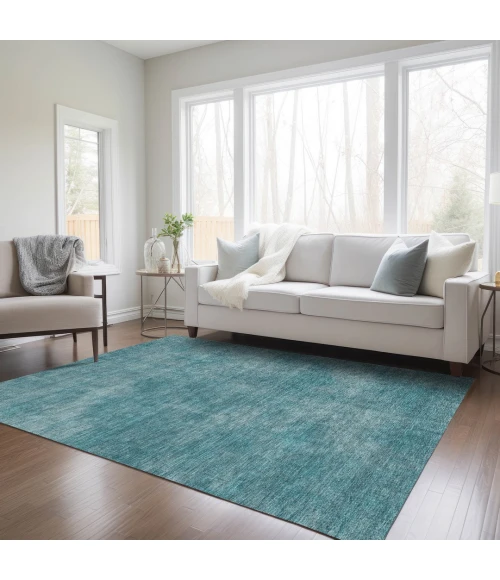 Addison Rugs Chantille Teal ACN1018 8ft. x 10ft. Rect. Rug