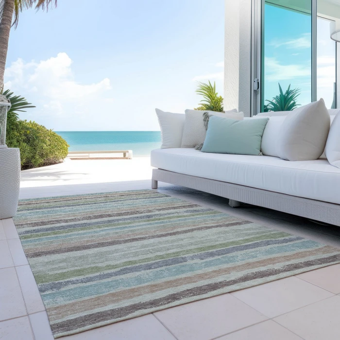 Addison Rugs Chantille Brown ACN1019 5ft. x 7ft.6in. Rect. Rug