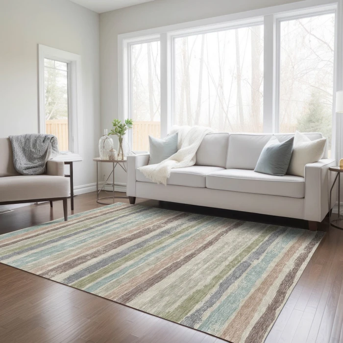 Addison Rugs Chantille Brown ACN1019 5ft. x 7ft.6in. Rect. Rug