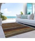 Addison Rugs Chantille Brown ACN1019 5ft. x 7ft.6in. Rect. Rug