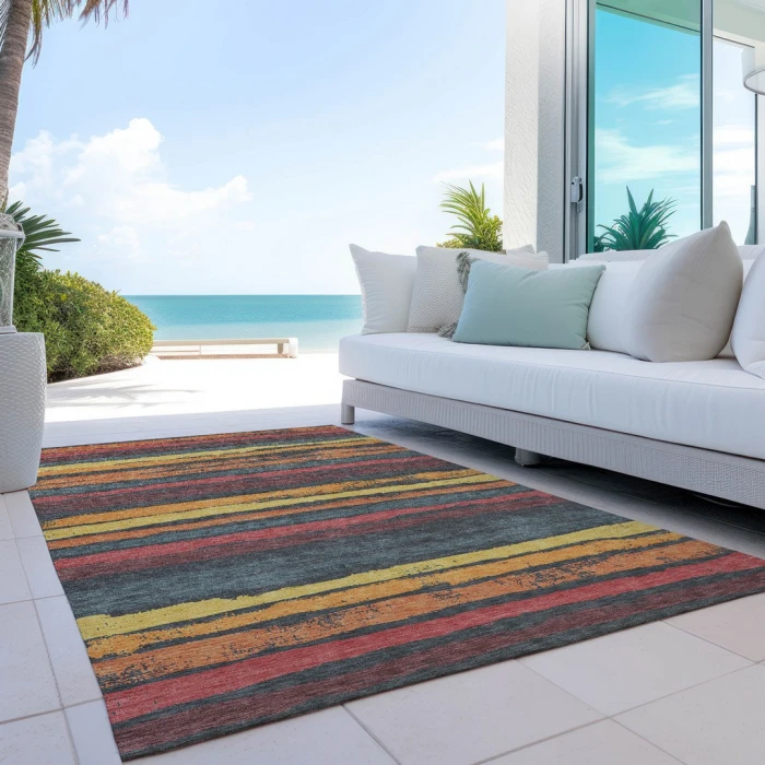 Addison Rugs Chantille Gray ACN1019 5ft. x 7ft.6in. Rect. Rug