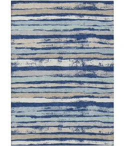 Addison Rugs Chantille Blue ACN1019 8ft. x 10ft. Rect. Rug