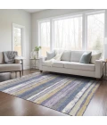 Addison Rugs Chantille Purple ACN1019 5ft. x 7ft.6in. Rect. Rug