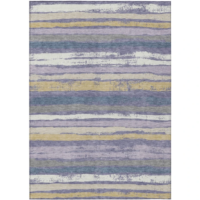 Addison Rugs Chantille Purple ACN1019 5ft. x 7ft.6in. Rect. Rug