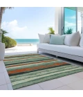 Addison Rugs Chantille Green ACN1019 5ft. x 7ft.6in. Rect. Rug