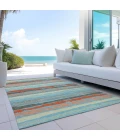 Addison Rugs Chantille Blue ACN1019 5ft. x 7ft.6in. Rect. Rug