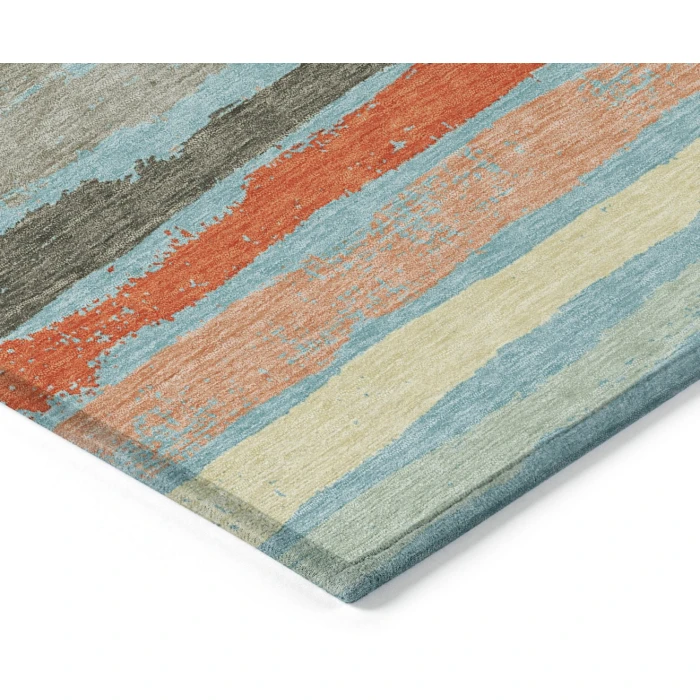 Addison Rugs Chantille Blue ACN1019 5ft. x 7ft.6in. Rect. Rug