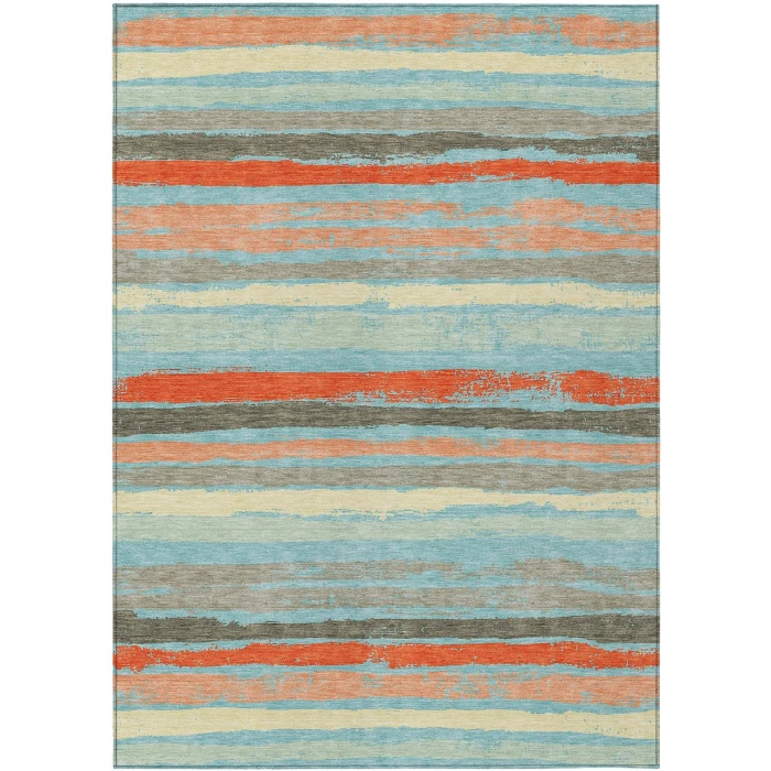 Addison Rugs Chantille Blue ACN1019 5ft. x 7ft.6in. Rect. Rug