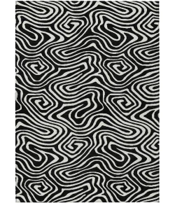 Addison Rugs Chantille Black ACN1020 9ft. x 12ft. Rect. Rug