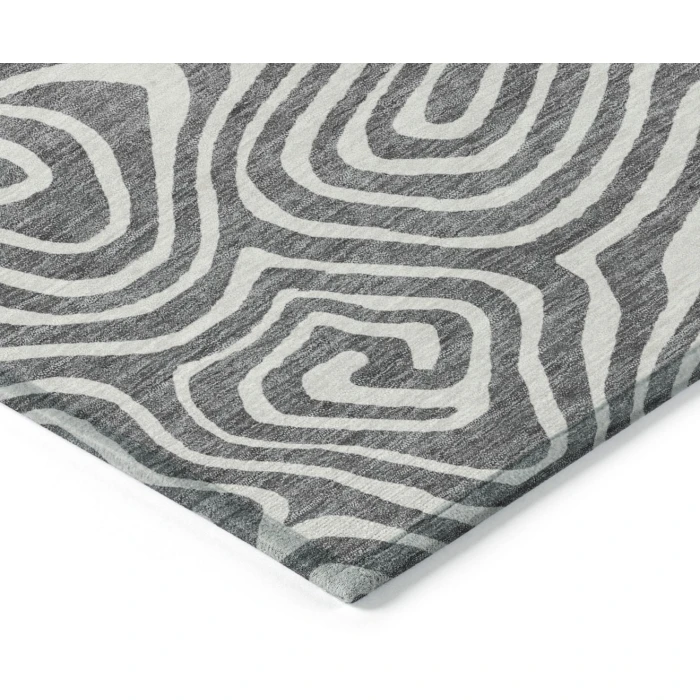 Addison Rugs Chantille Gray ACN1020 9ft. x 12ft. Rect. Rug