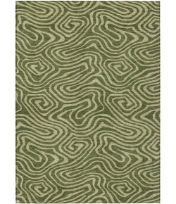 Addison Rugs Chantille Green ACN1020 9ft. x 12ft. Rect. Rug