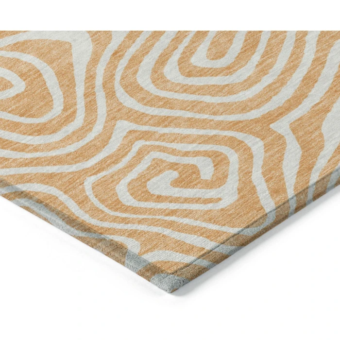 Addison Rugs Chantille Orange ACN1020 9ft. x 12ft. Rect. Rug