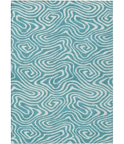 Addison Rugs Chantille Teal ACN1020 5ft. x 7ft.6in. Rect. Rug