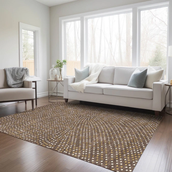 Addison Rugs Chantille Brown ACN1021 5ft. x 7ft.6in. Rect. Rug