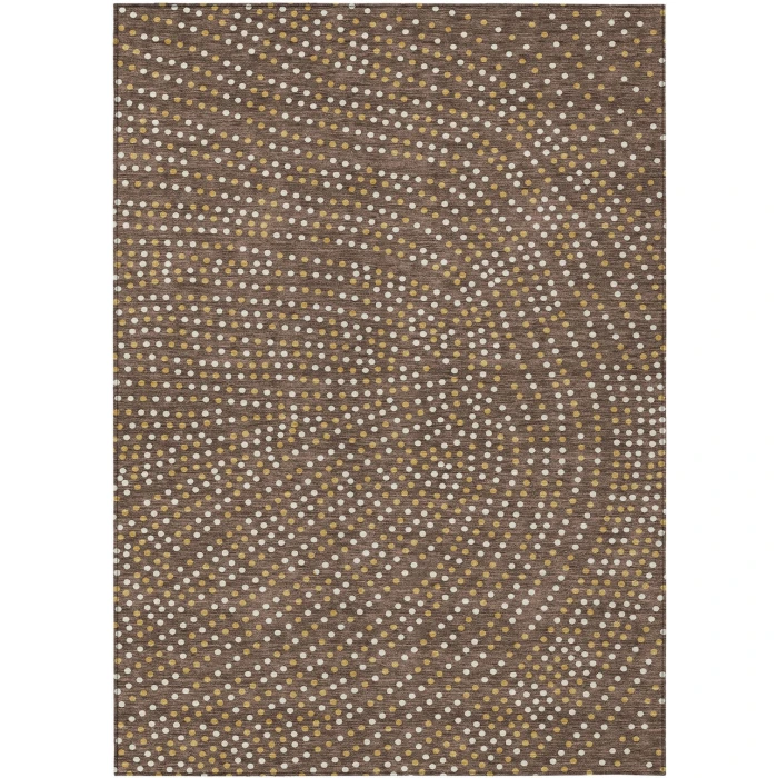 Addison Rugs Chantille Brown ACN1021 5ft. x 7ft.6in. Rect. Rug