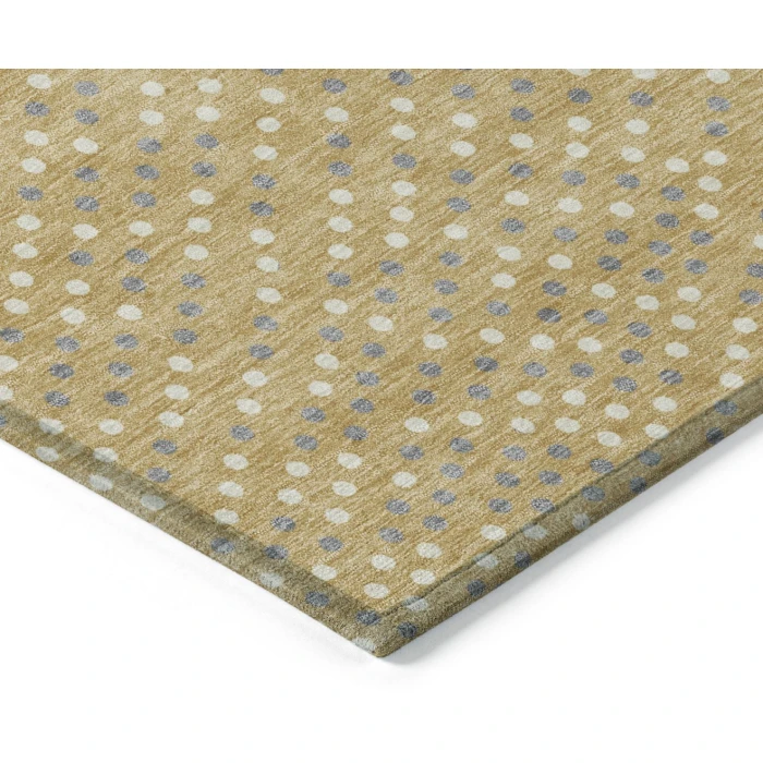 Addison Rugs Chantille Gold ACN1021 8ft. x 10ft. Rect. Rug