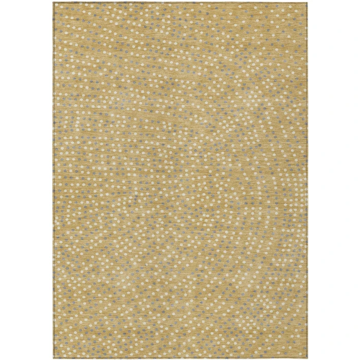 Addison Rugs Chantille Gold ACN1021 8ft. x 10ft. Rect. Rug