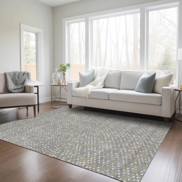 Addison Rugs Chantille Gray ACN1021 8ft. x 10ft. Rect. Rug