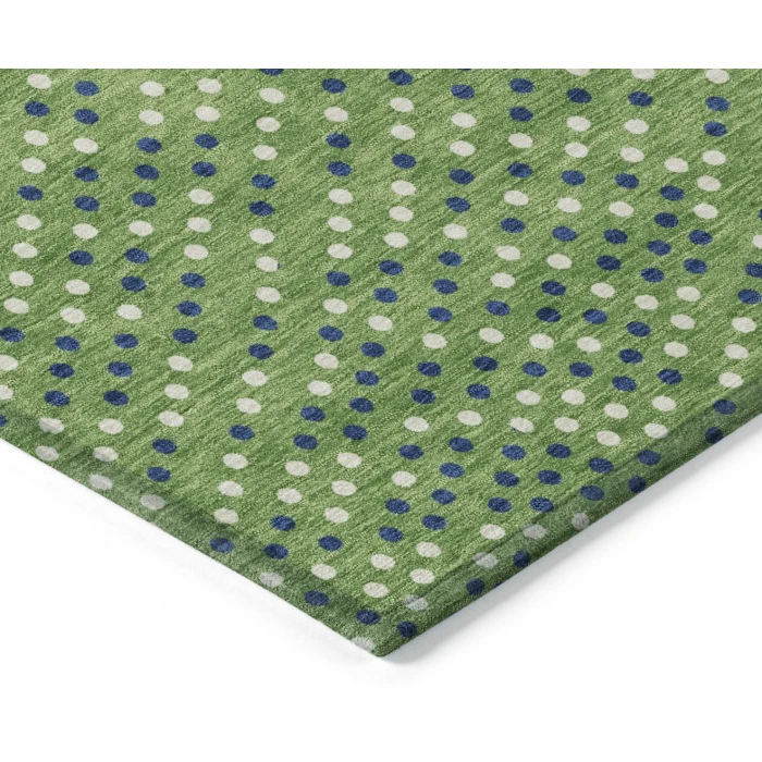 Addison Rugs Chantille Green ACN1021 5ft. x 7ft.6in. Rect. Rug