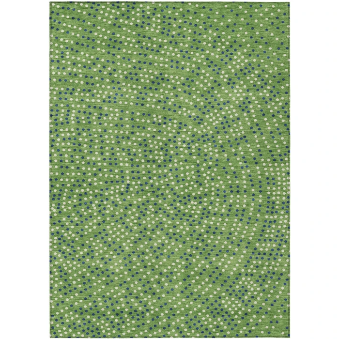 Addison Rugs Chantille Green ACN1021 5ft. x 7ft.6in. Rect. Rug