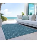 Addison Rugs Chantille Teal ACN1021 9ft. x 12ft. Rect. Rug