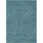 Addison Rugs Chantille Teal ACN1021 5ft. x 7ft.6in. Rect. Rug