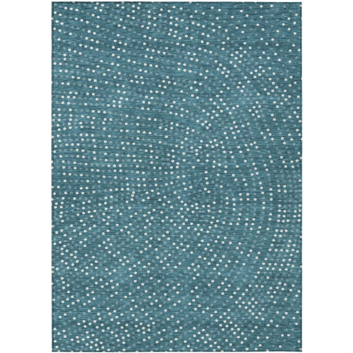 Addison Rugs Chantille Teal ACN1021 9ft. x 12ft. Rect. Rug