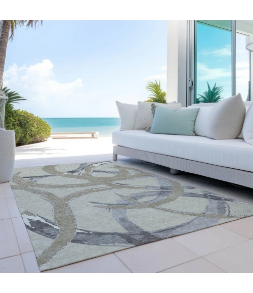 Addison Rugs Chantille Brown ACN1022 9ft. x 12ft. Rect. Rug