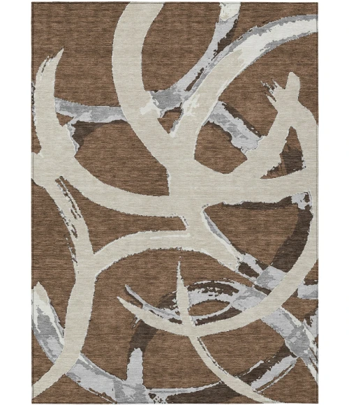 Addison Rugs Chantille Brown ACN1022 9ft. x 12ft. Rect. Rug