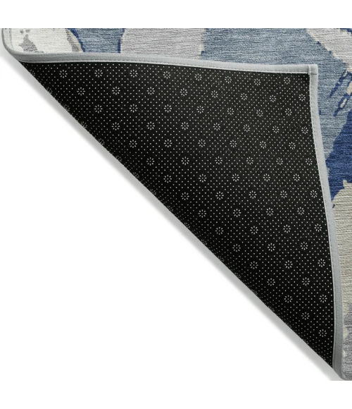 Addison Rugs Chantille Blue ACN1022 5ft. x 7ft.6in. Rect. Rug